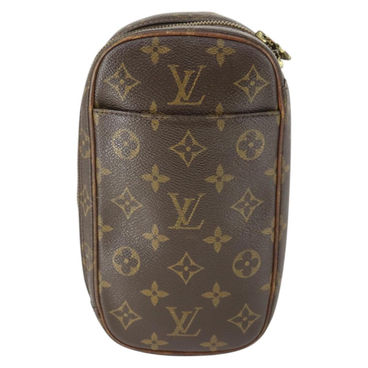 LOUIS VUITTON Monogram Pochette Gange Shoulder Bag M51870 LV Auth BA10180