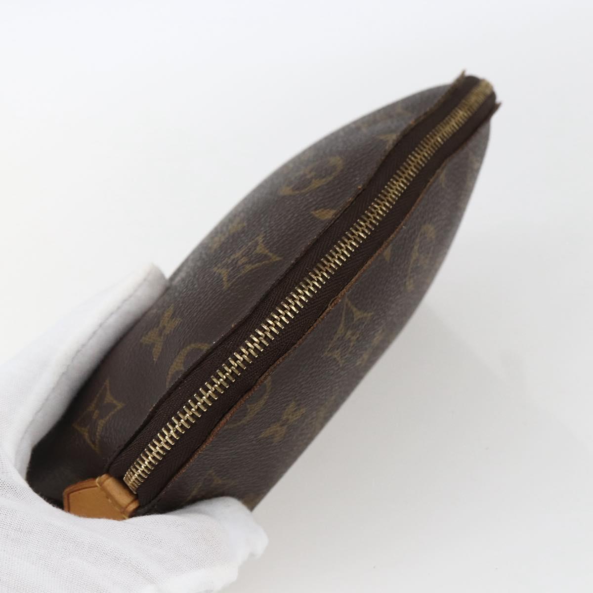 LOUIS VUITTON Monogram Pochette Cosmetic PM Cosmetic Pouch M47515 Auth BA10189