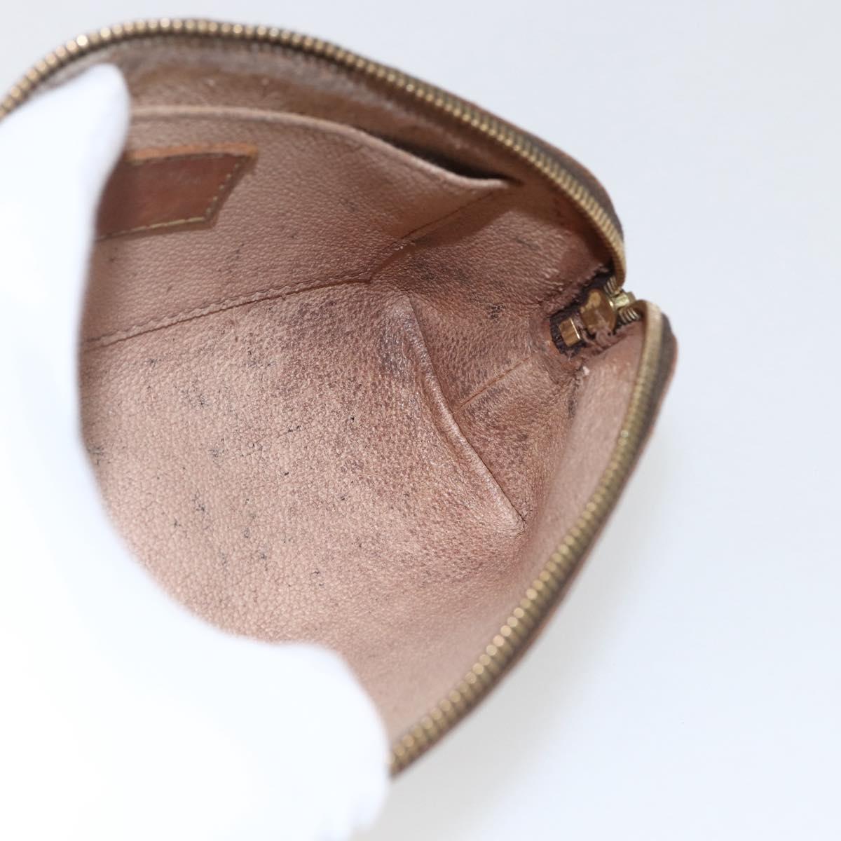 LOUIS VUITTON Monogram Pochette Cosmetic PM Cosmetic Pouch M47515 Auth BA10190