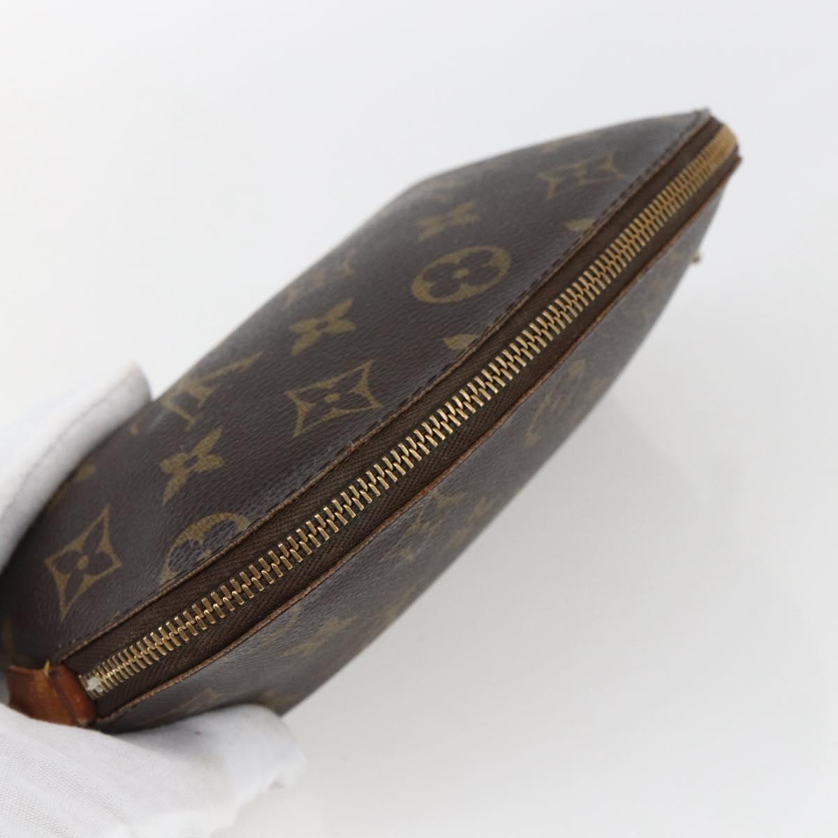 LOUIS VUITTON Monogram Pochette Cosmetic PM Cosmetic Pouch M47515 Auth BA10190