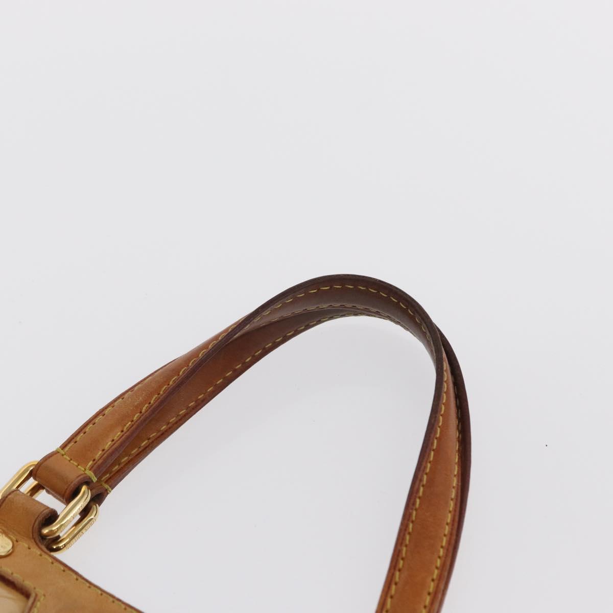LOUIS VUITTON Monogram Vernis Blair MM Hand Bag Rose Velur M91588 Auth BA10196