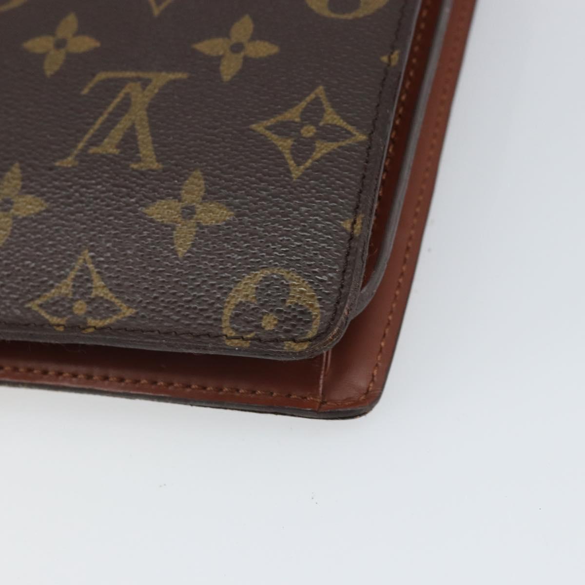 LOUIS VUITTON Monogram Concorde Hand Bag M51190 LV Auth BA10206