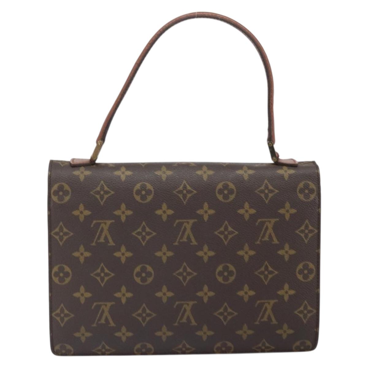 LOUIS VUITTON Monogram Concorde Hand Bag M51190 LV Auth BA10206