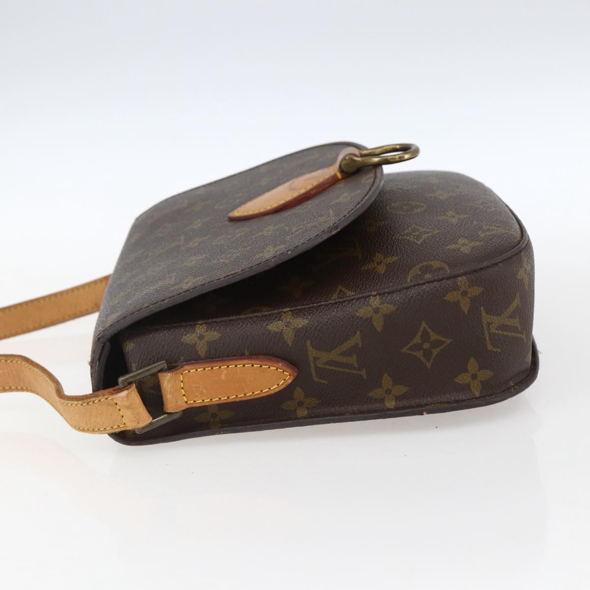 LOUIS VUITTON Monogram Saint Cloud GM Shoulder Bag M51242 LV Auth BA10209