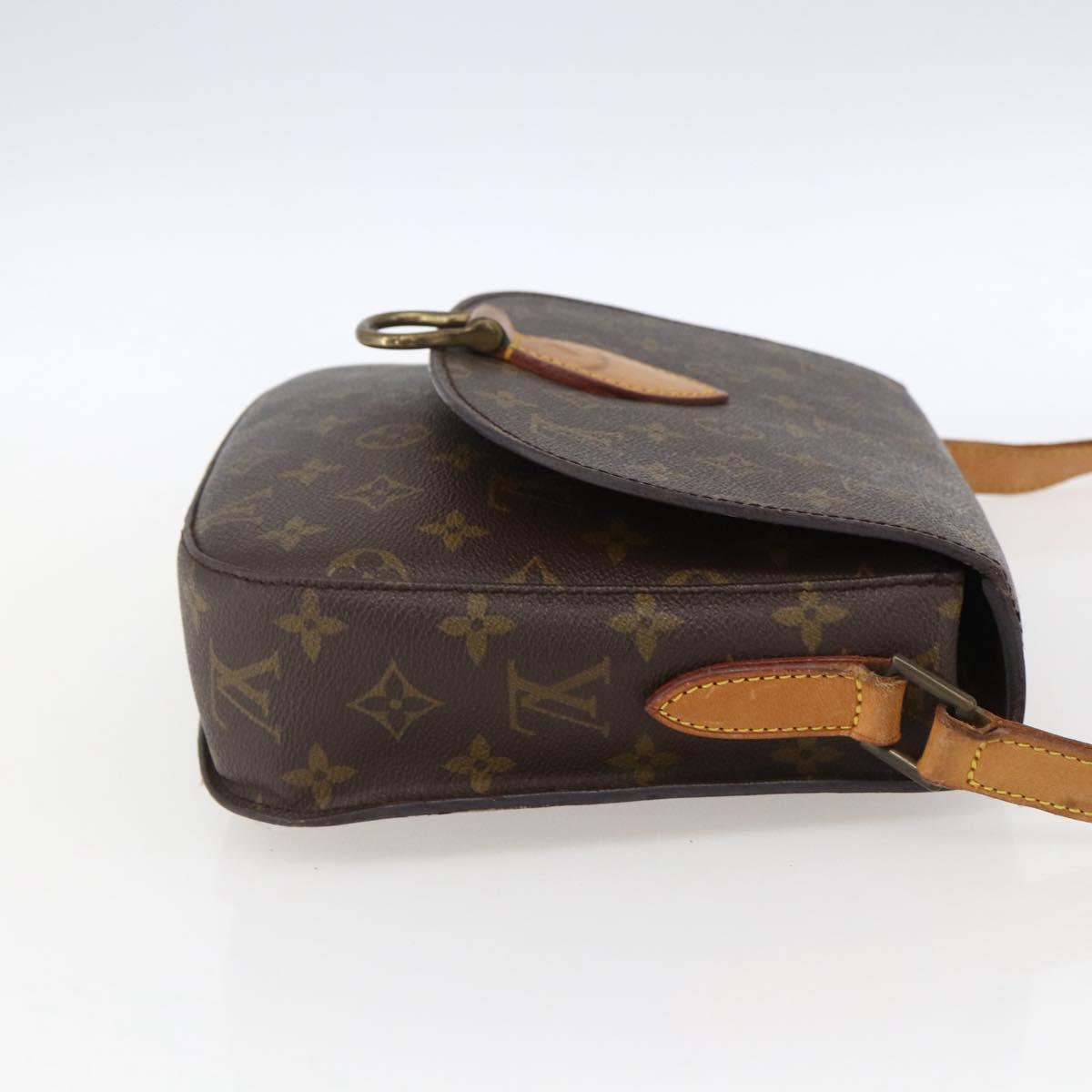 LOUIS VUITTON Monogram Saint Cloud GM Shoulder Bag M51242 LV Auth BA10209