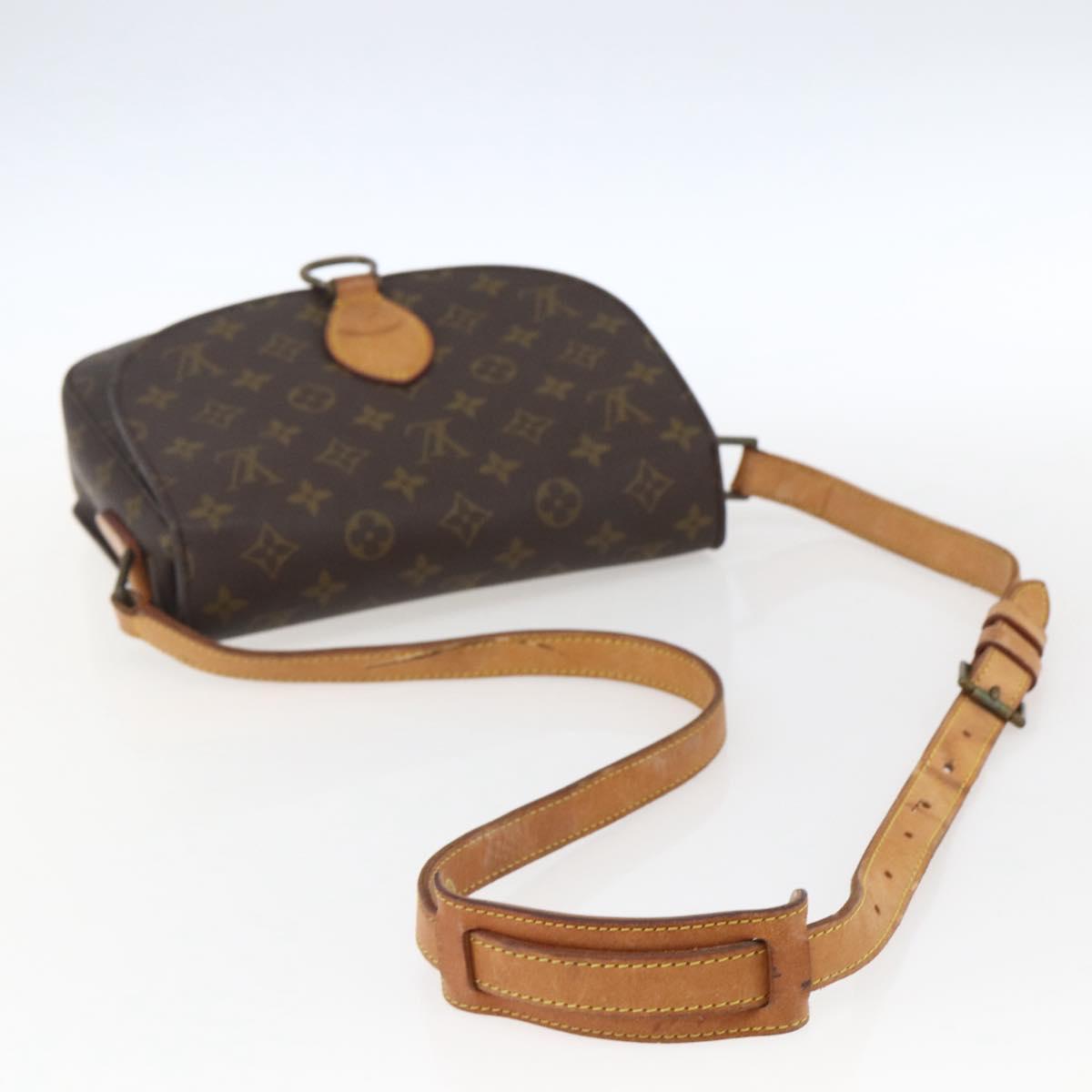 LOUIS VUITTON Monogram Saint Cloud GM Shoulder Bag M51242 LV Auth BA10209
