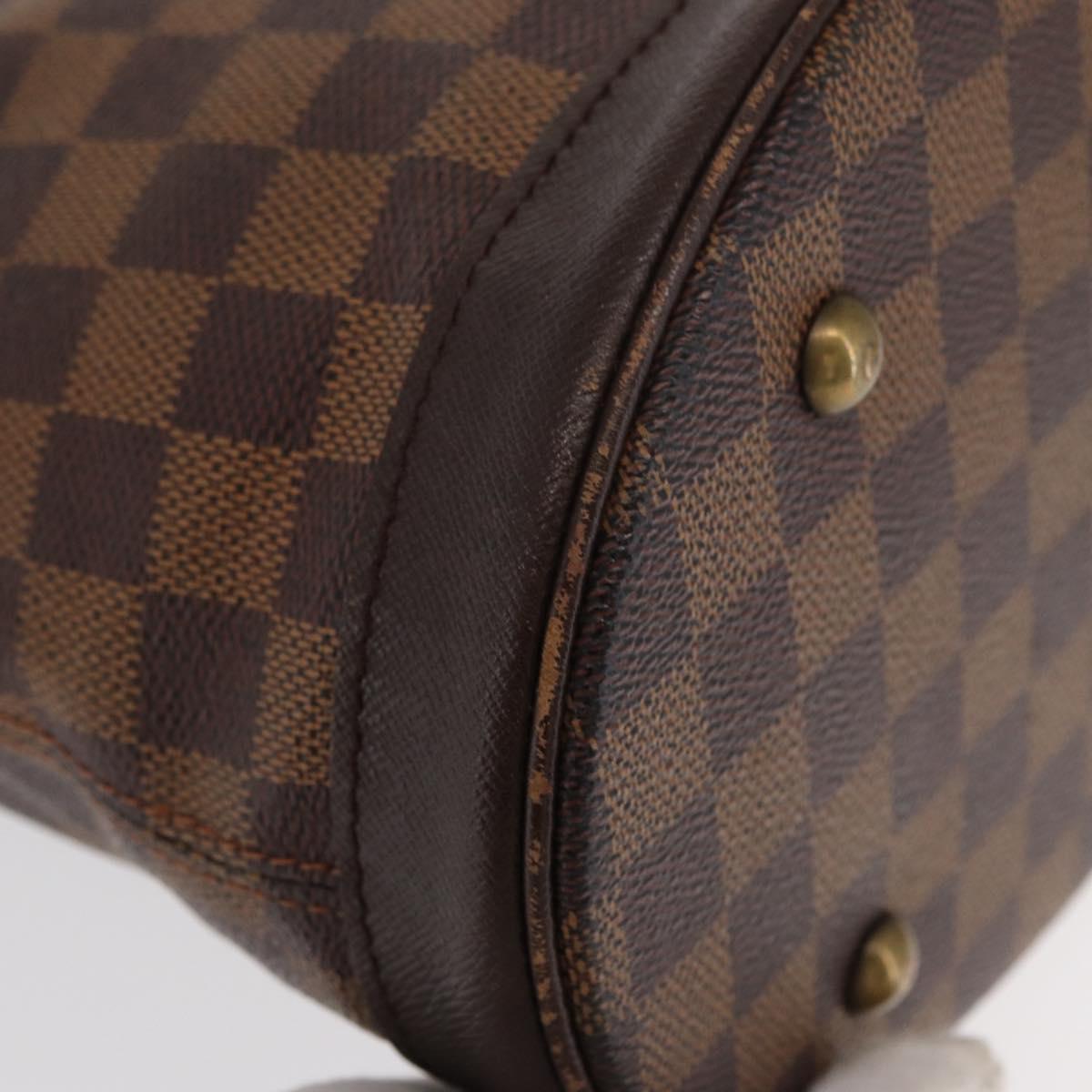LOUIS VUITTON Damier Ebene Marais Shoulder Bag N42240 LV Auth BA10212