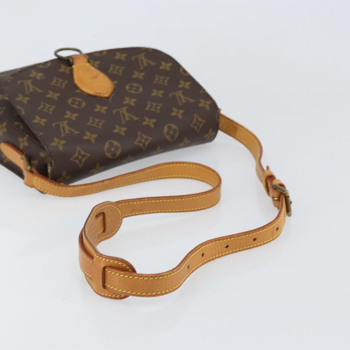 LOUIS VUITTON Monogram Saint Cloud GM Shoulder Bag M51242 LV Auth BA10223