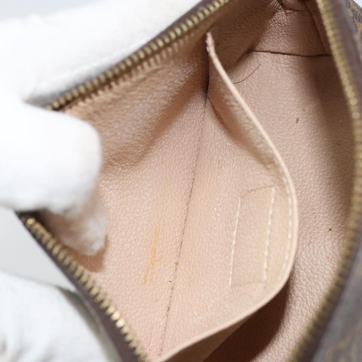 LOUIS VUITTON Monogram Pochette Cosmetic PM Cosmetic Pouch M47515 Auth BA10287