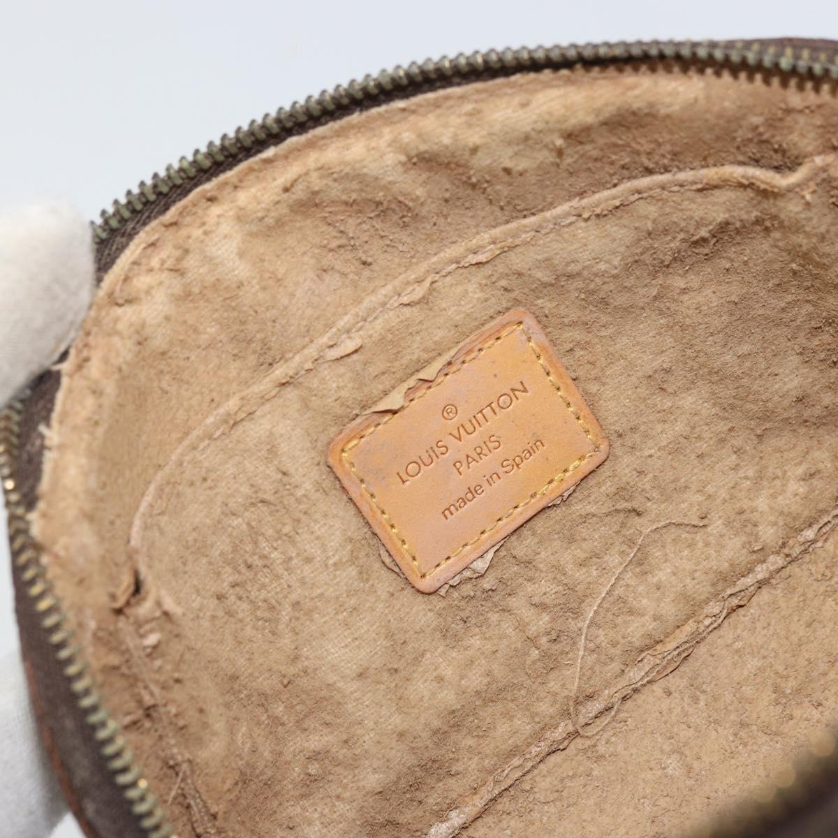LOUIS VUITTON Monogram Pochette Cosmetic PM Cosmetic Pouch M47515 Auth BA10288