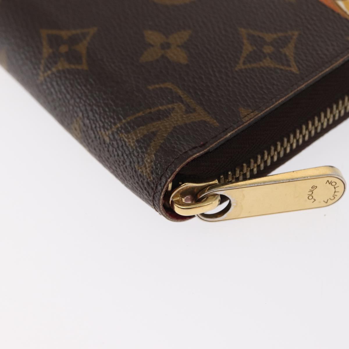 LOUIS VUITTON Monogram Summer Trunk Zippy Wallet Long Wallet M62616 Auth BA10295