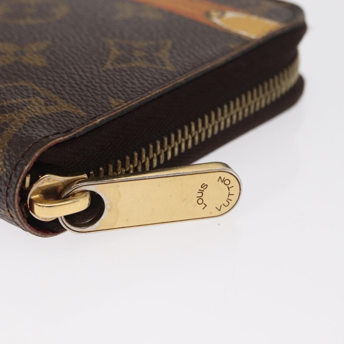 LOUIS VUITTON Monogram Summer Trunk Zippy Wallet Long Wallet M62616 Auth BA10295