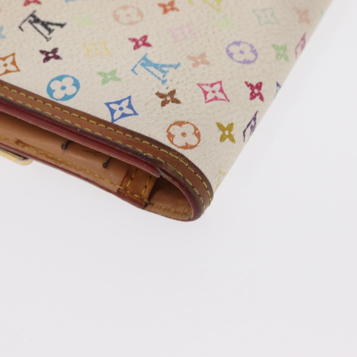 LOUIS VUITTON Multicolor Porte Tresor International Wallet M92659 Auth BA10304