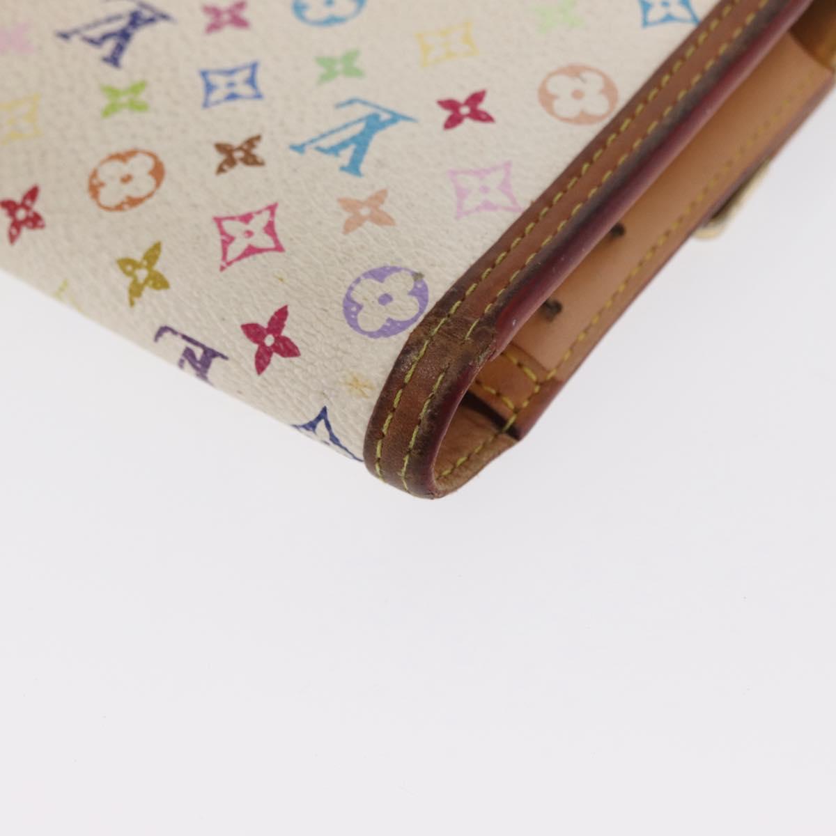 LOUIS VUITTON Multicolor Porte Tresor International Wallet M92659 Auth BA10304