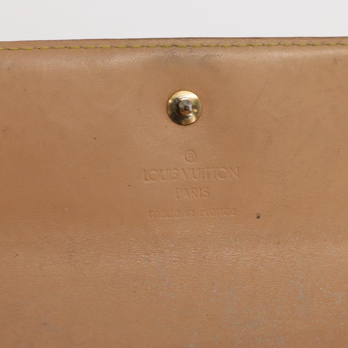 LOUIS VUITTON Multicolor Porte Tresor International Wallet M92659 Auth BA10304
