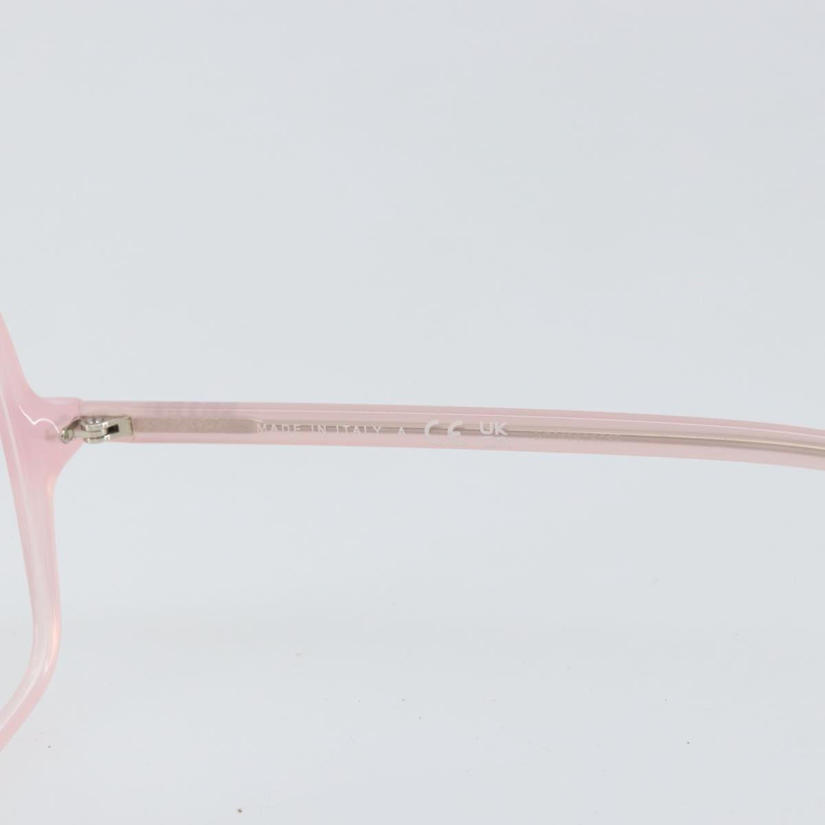 CHANEL Glasses plastic Pink CC Auth BA10307