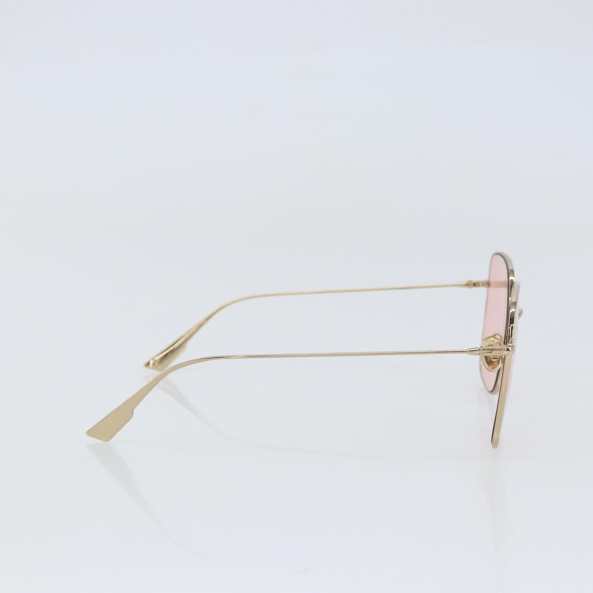 Christian Dior Sunglasses metal Pink Auth BA10311