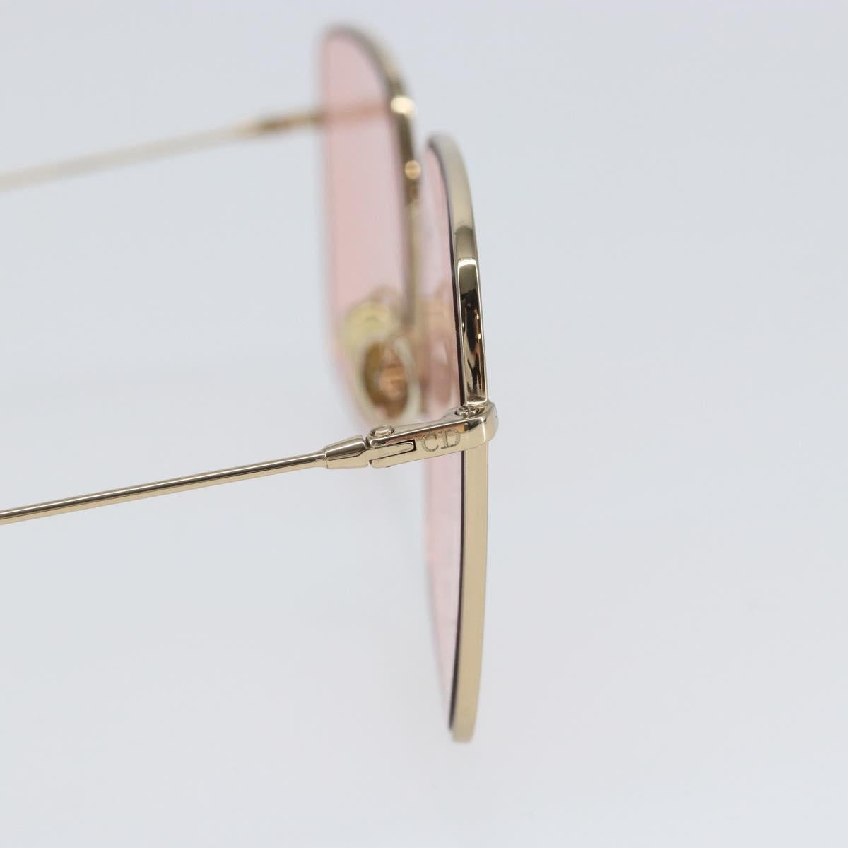 Christian Dior Sunglasses metal Pink Auth BA10311