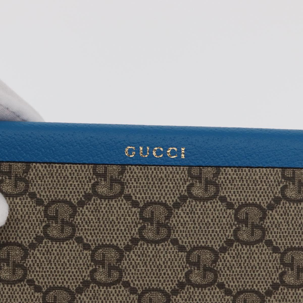 GUCCI GG Supreme Donald Duck Disney Collaboration Note Cover Beige Auth BA10340M