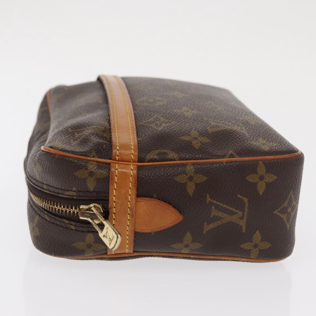 LOUIS VUITTON Monogram Compiegne 23 Clutch Bag M51847 LV Auth BA10346