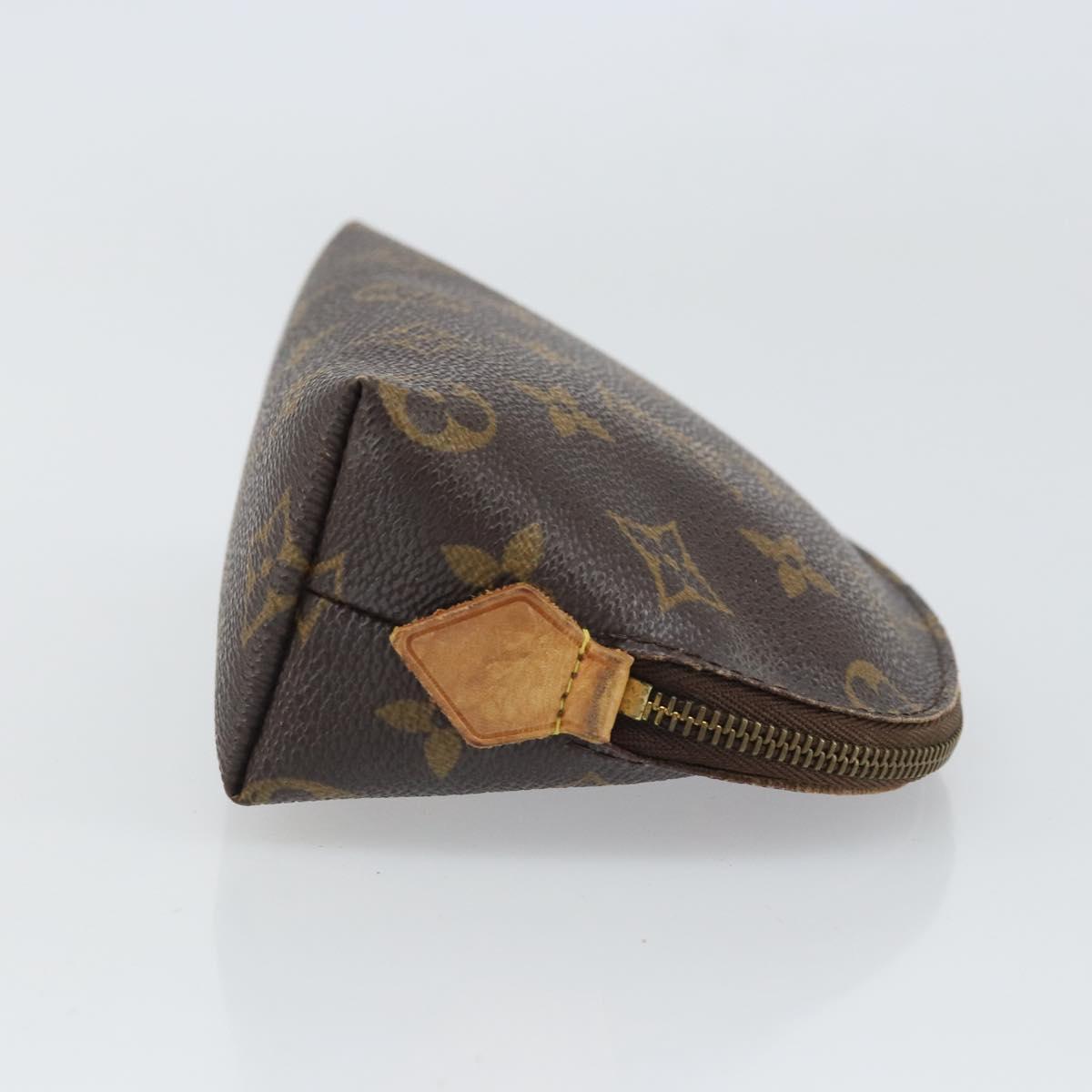 LOUIS VUITTON Monogram Pochette Cosmetic PM Cosmetic Pouch M47515 Auth BA10349