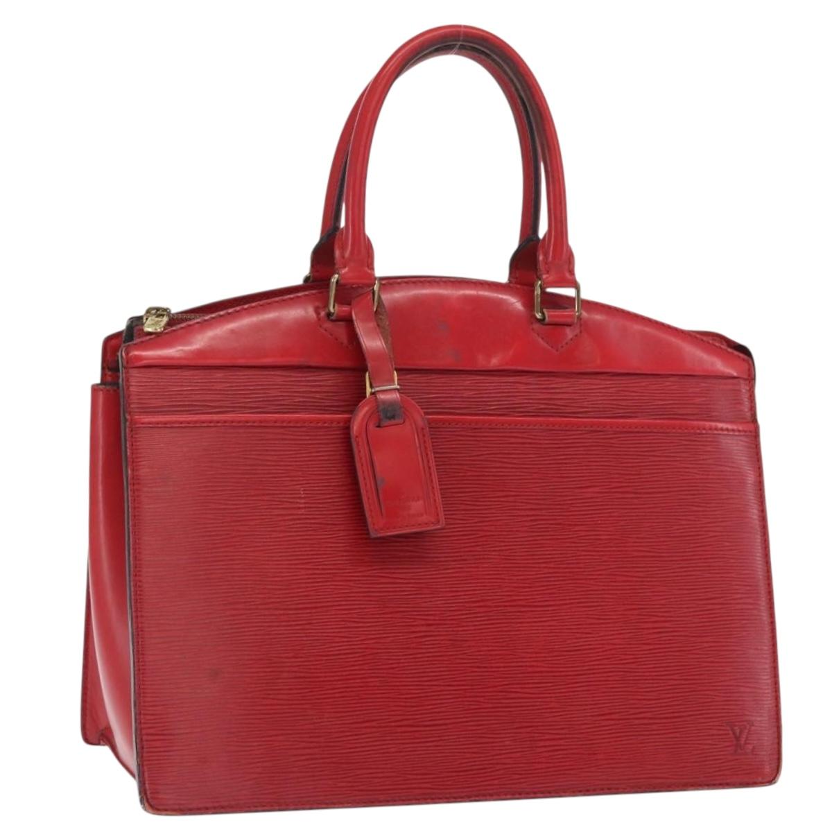 LOUIS VUITTON Epi Riviera Hand Bag Red M48187 LV Auth BA10352