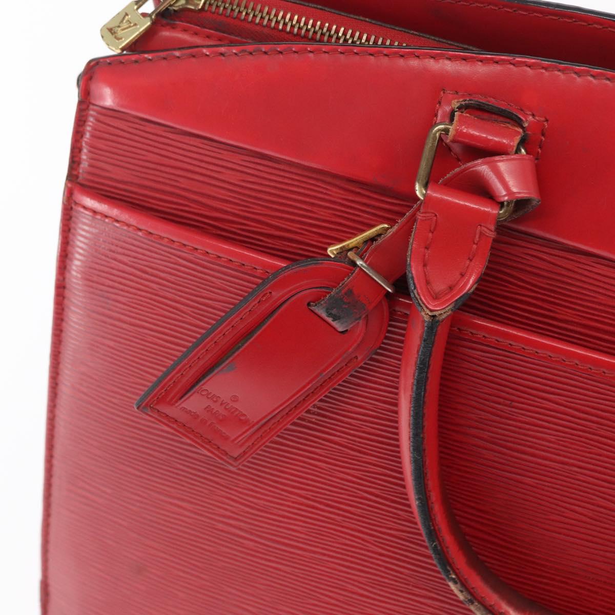 LOUIS VUITTON Epi Riviera Hand Bag Red M48187 LV Auth BA10352