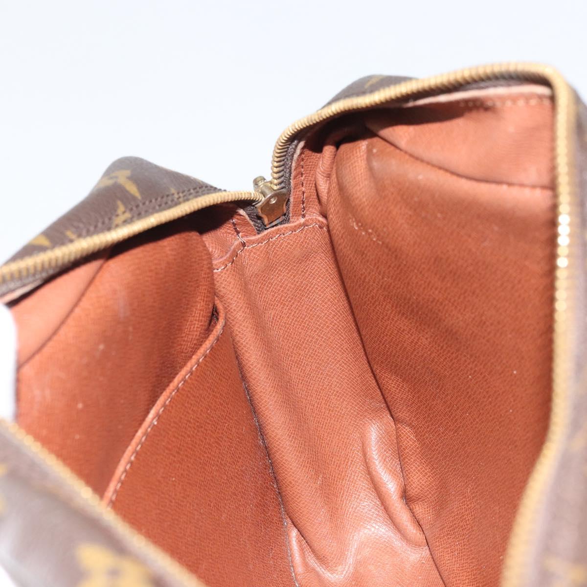 LOUIS VUITTON Monogram Compiegne 28 Clutch Bag M51845 LV Auth BA10368