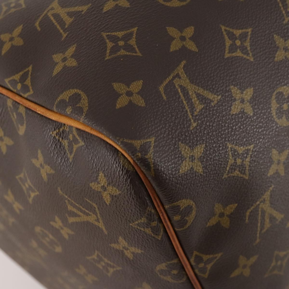LOUIS VUITTON Monogram Keepall 55 Boston Bag M41424 LV Auth BA10377