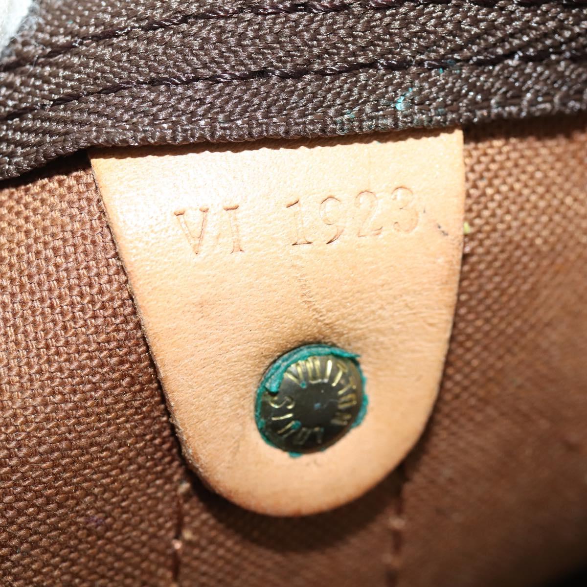 LOUIS VUITTON Monogram Keepall 55 Boston Bag M41424 LV Auth BA10377