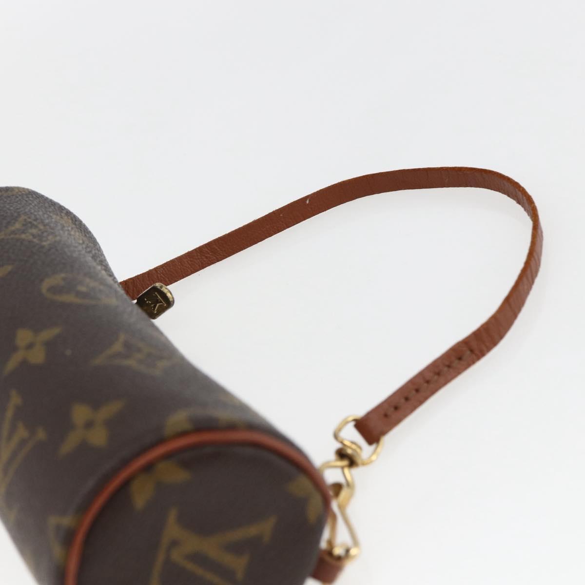 LOUIS VUITTON Monogram Papillon Pouch LV Auth BA10382