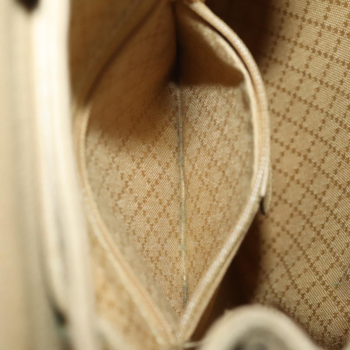 GUCCI Bamboo Backpack Suede Leather Black Gold 003 2058 0030 Auth BA10404