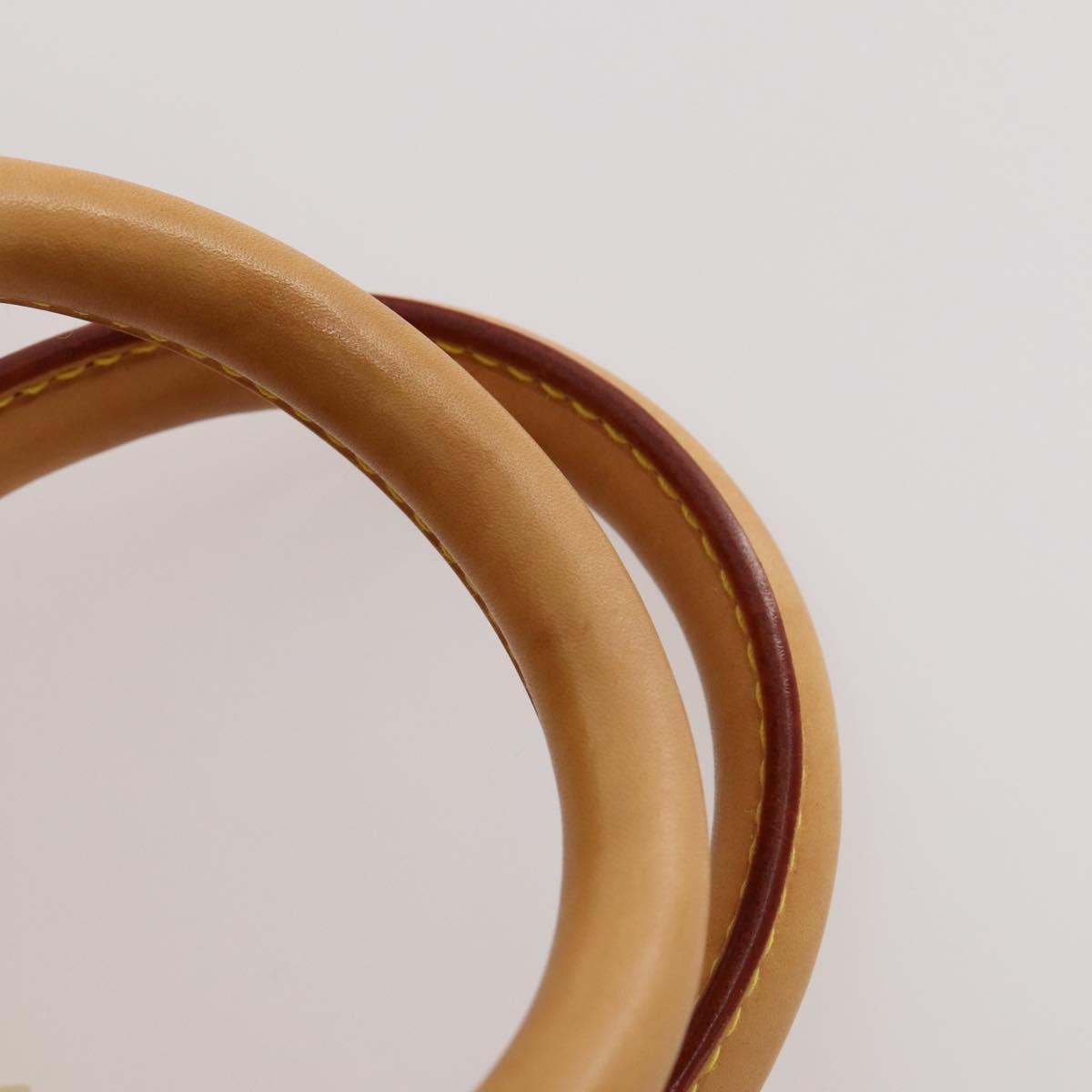 LOUIS VUITTON Monogram Vernis Mercer Boston Bag Beige M91000 LV Auth BA10406