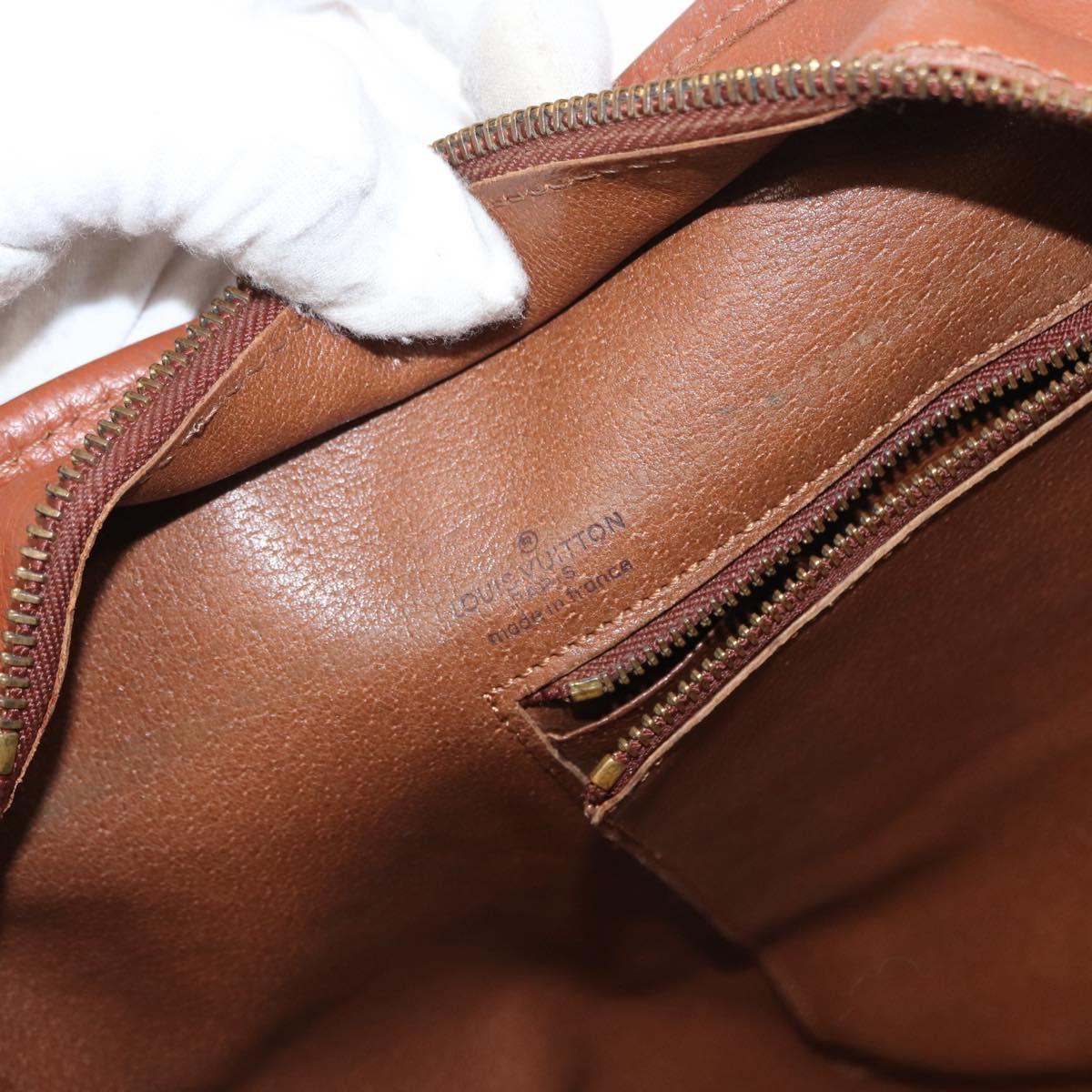 LOUIS VUITTON Monogram Sac Weekend PM Hand Bag M42425 LV Auth BA10407