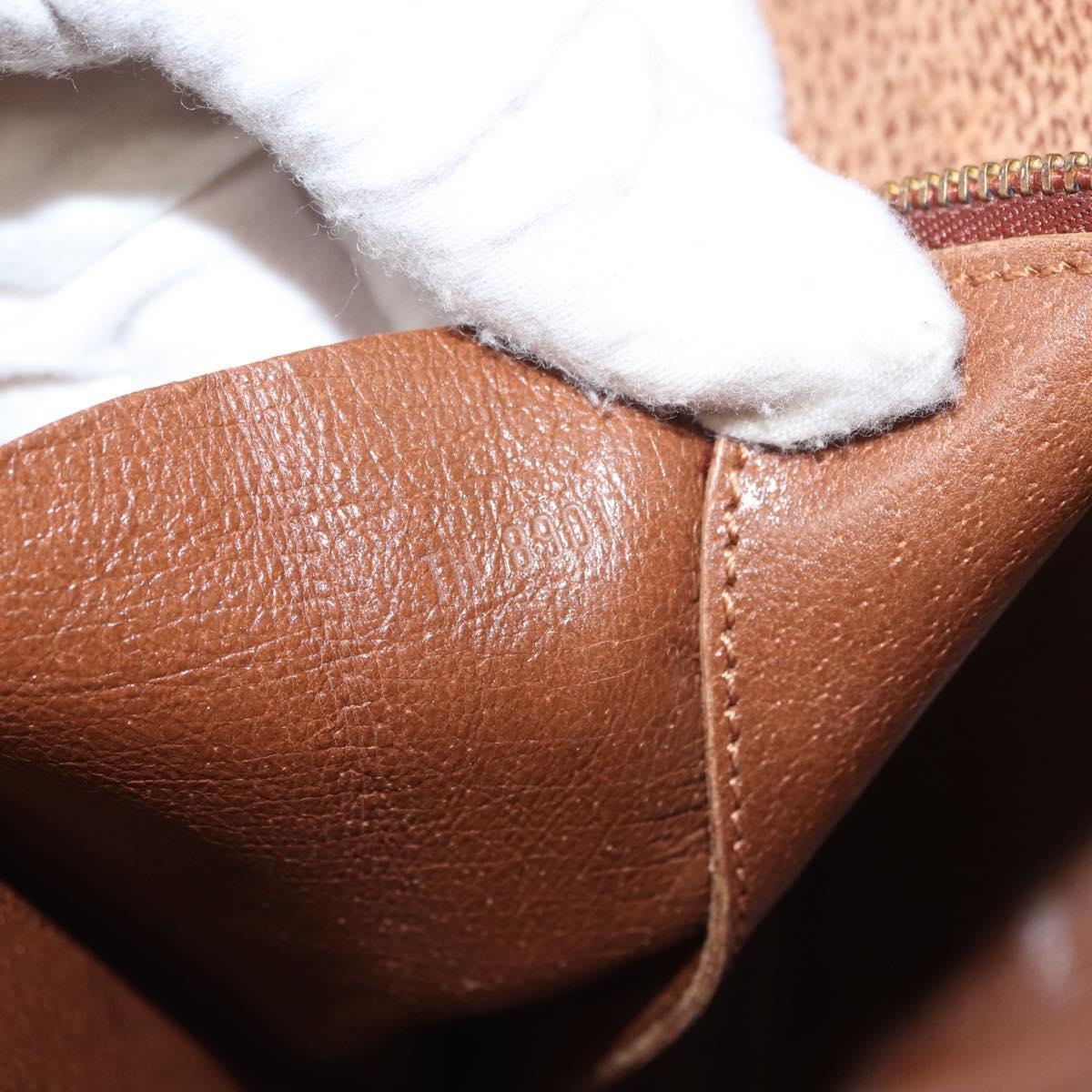 LOUIS VUITTON Monogram Sac Weekend PM Hand Bag M42425 LV Auth BA10407