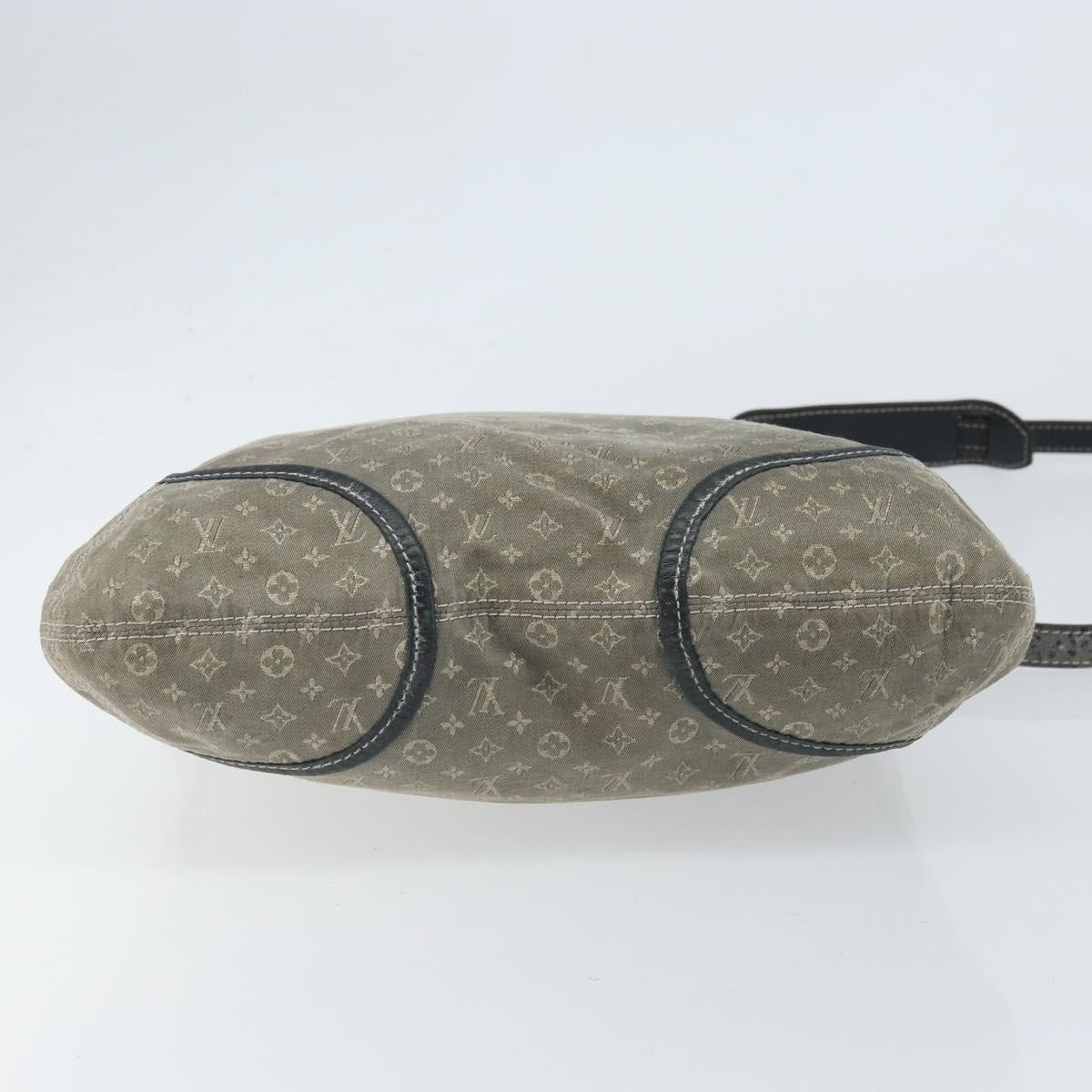 LOUIS VUITTON Monogram Idylle Buzasu Anjoul Hand Bag Platine M95622 Auth BA10412