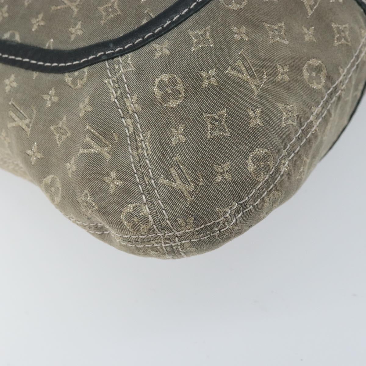 LOUIS VUITTON Monogram Idylle Buzasu Anjoul Hand Bag Platine M95622 Auth BA10412