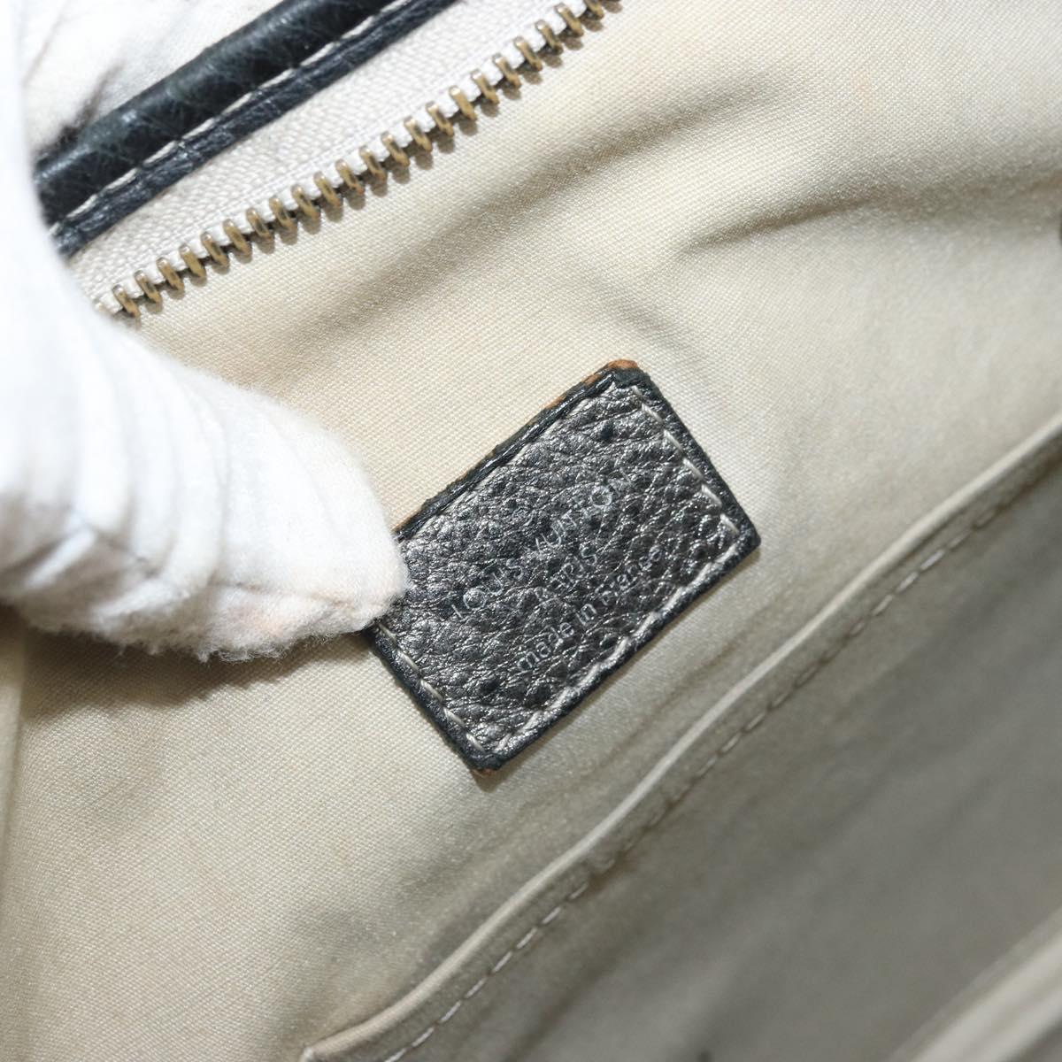 LOUIS VUITTON Monogram Idylle Buzasu Anjoul Hand Bag Platine M95622 Auth BA10412