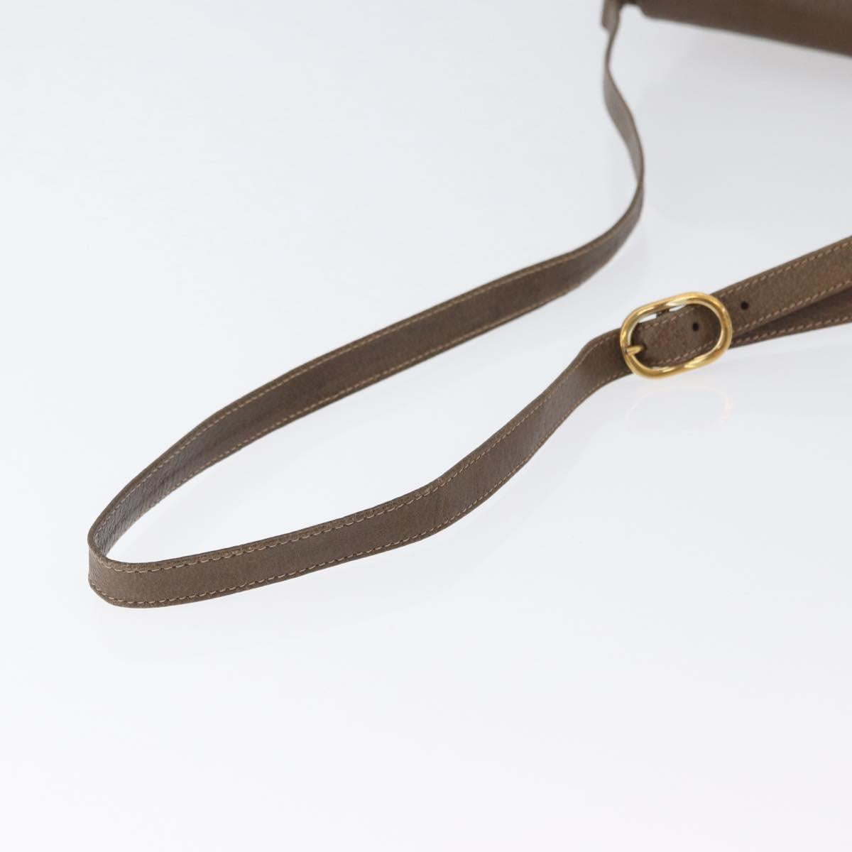 GUCCI GG Supreme Web Sherry Line Bag PVC Beige Gold 10 02 056 Auth BA10446