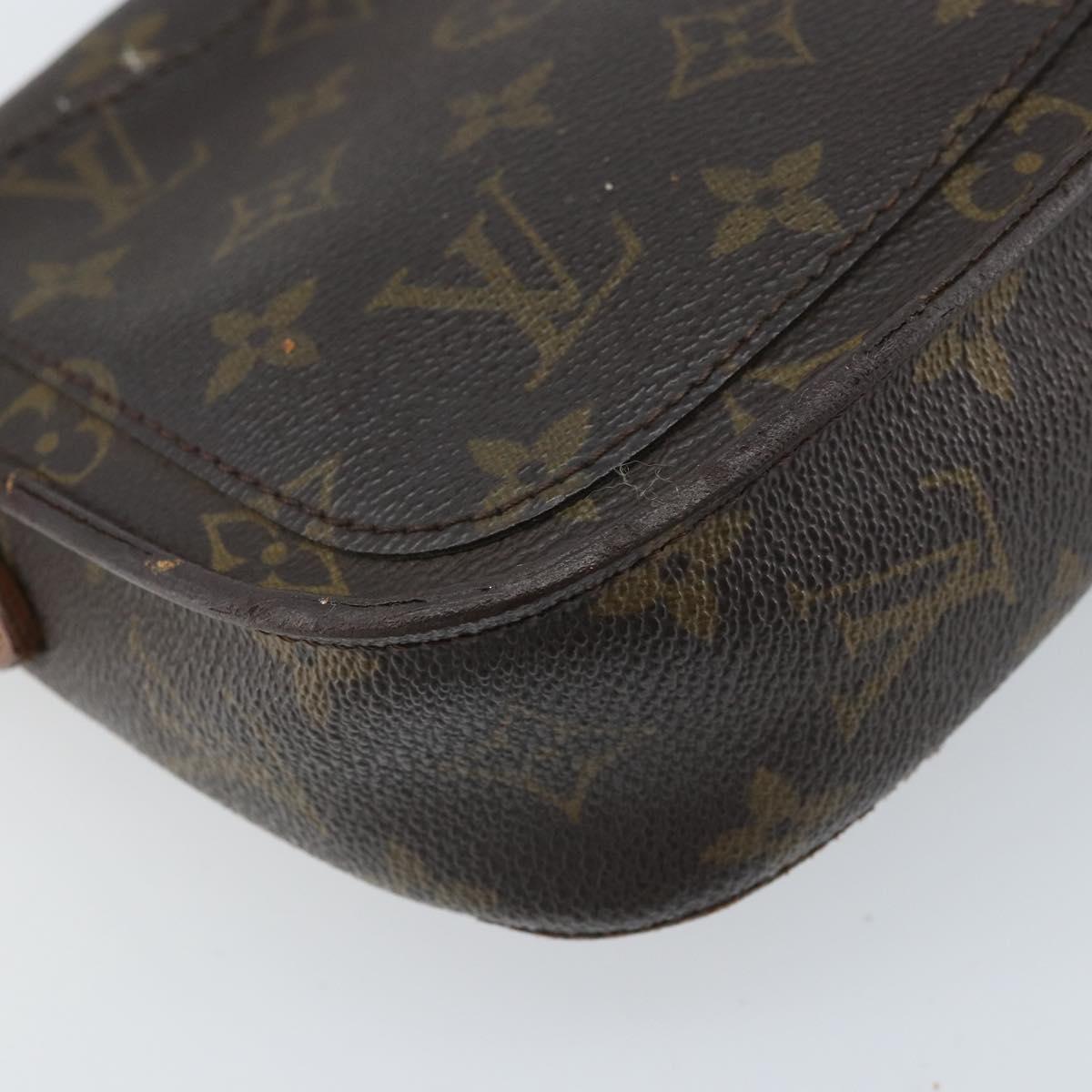 LOUIS VUITTON Monogram Saint Cloud PM Shoulder Bag M51244 LV Auth BA10464