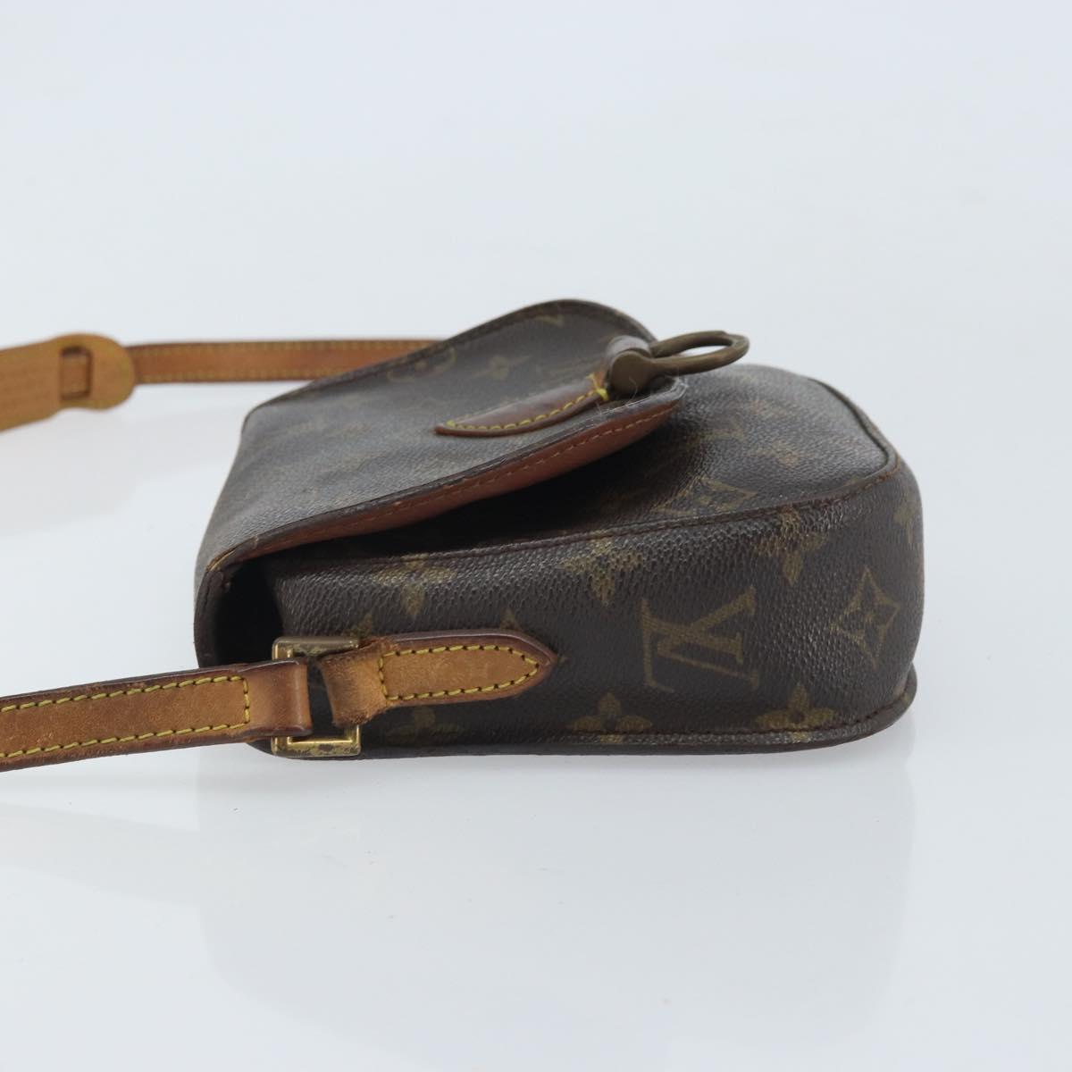 LOUIS VUITTON Monogram Saint Cloud PM Shoulder Bag M51244 LV Auth BA10464