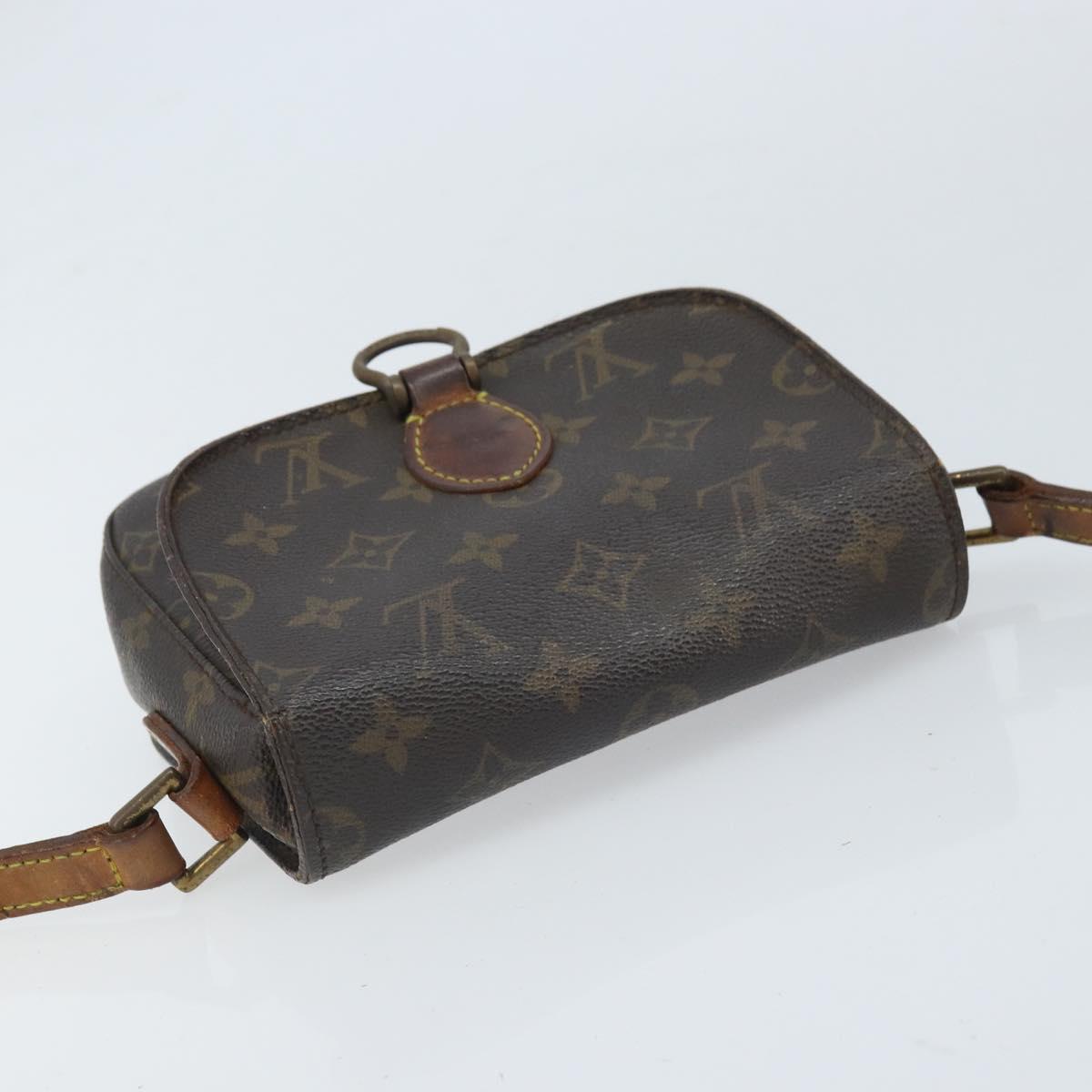 LOUIS VUITTON Monogram Saint Cloud PM Shoulder Bag M51244 LV Auth BA10464