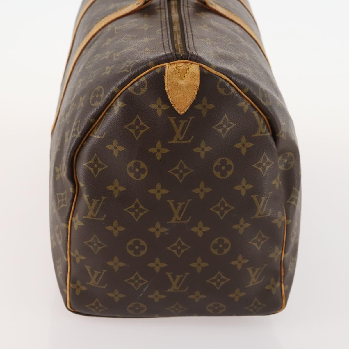 LOUIS VUITTON Monogram Keepall 50 Boston Bag M41426 LV Auth BA10469