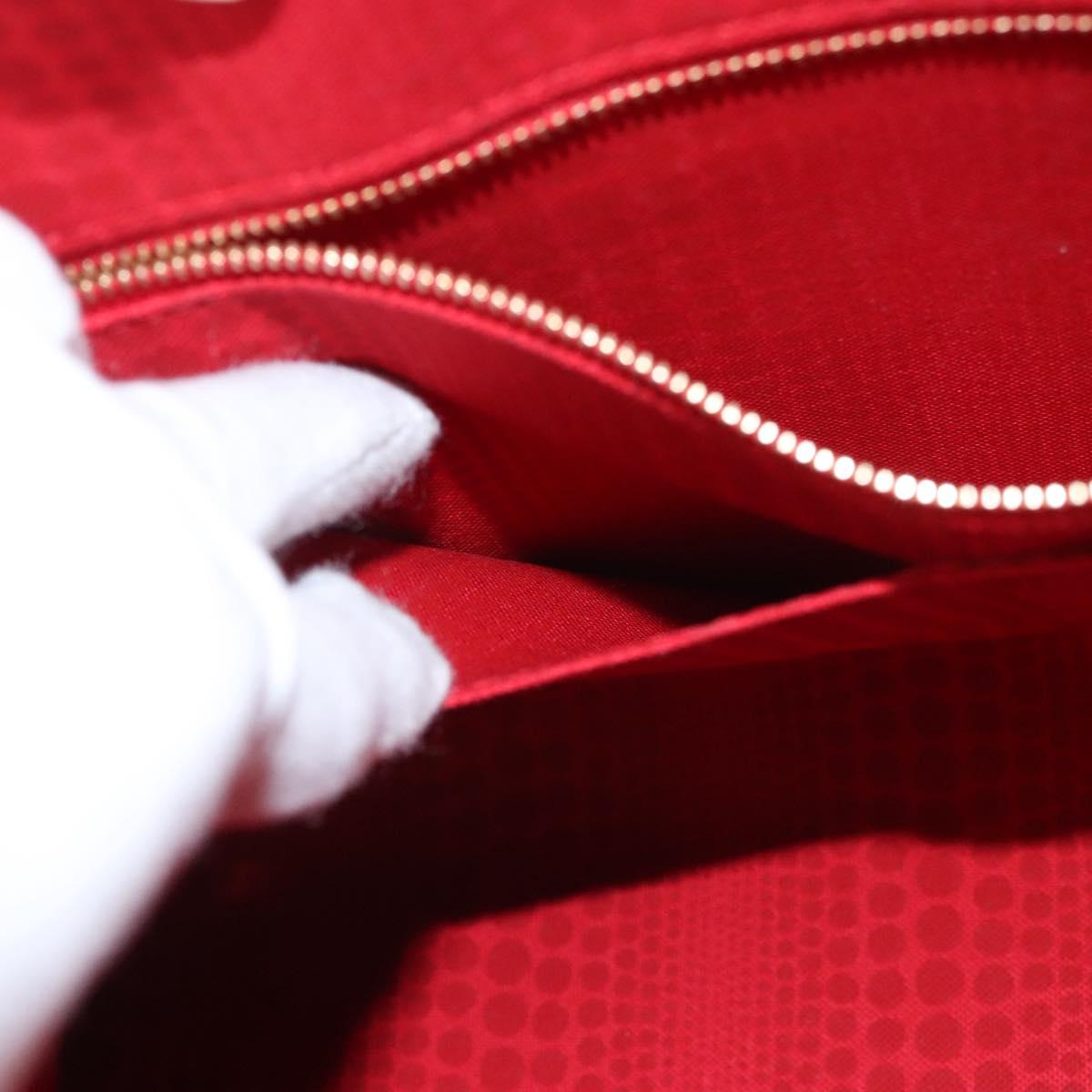 LOUIS VUITTON Monogram Painted Dots On the Go MM Bag M46379 LV Auth BA1048SM