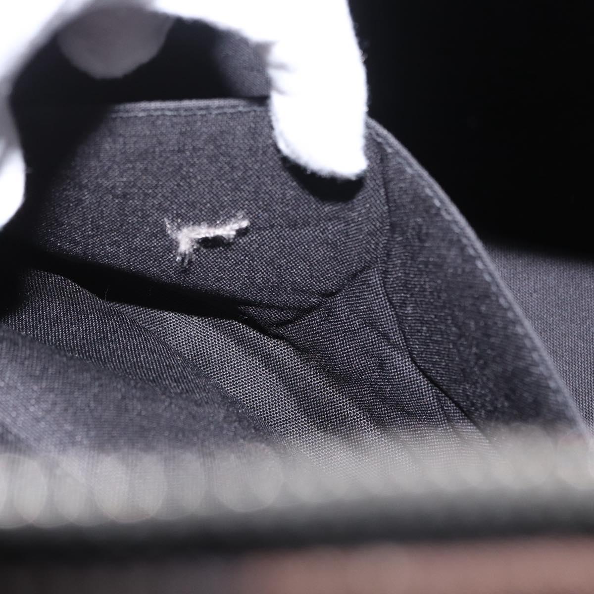 SAINT LAURENT Backpack Canvas Khaki Silver Camouflage Auth BA10497V