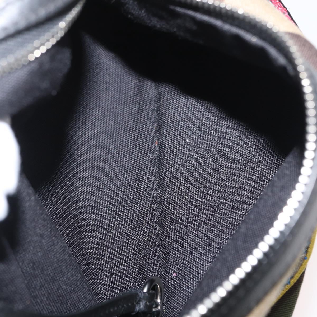 SAINT LAURENT Backpack Canvas Khaki Silver Camouflage Auth BA10497V