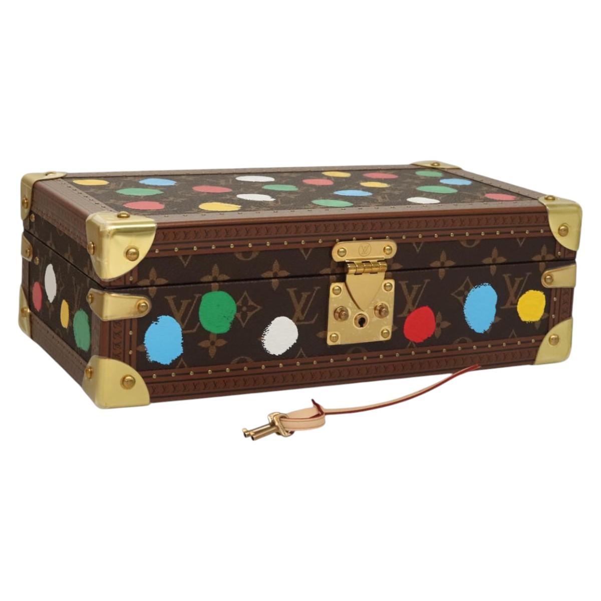 LOUIS VUITTON Painted Dots Yayoi Kusama Coffret 8 Montor M10132 LV Auth BA1049SM