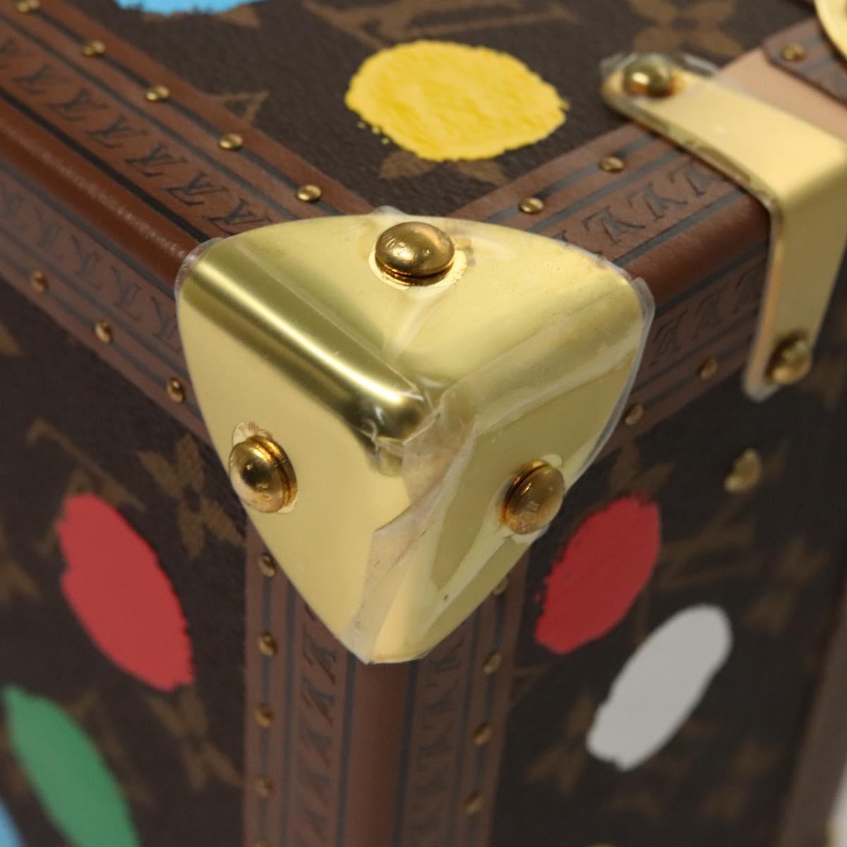 LOUIS VUITTON Painted Dots Yayoi Kusama Coffret 8 Montor M10132 LV Auth BA1049SM