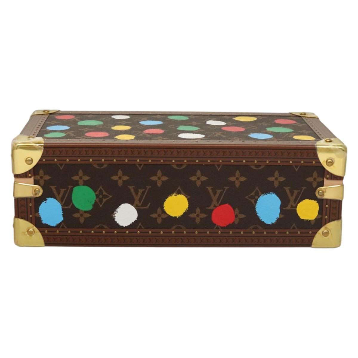 LOUIS VUITTON Painted Dots Yayoi Kusama Coffret 8 Montor M10132 LV Auth BA1049SM