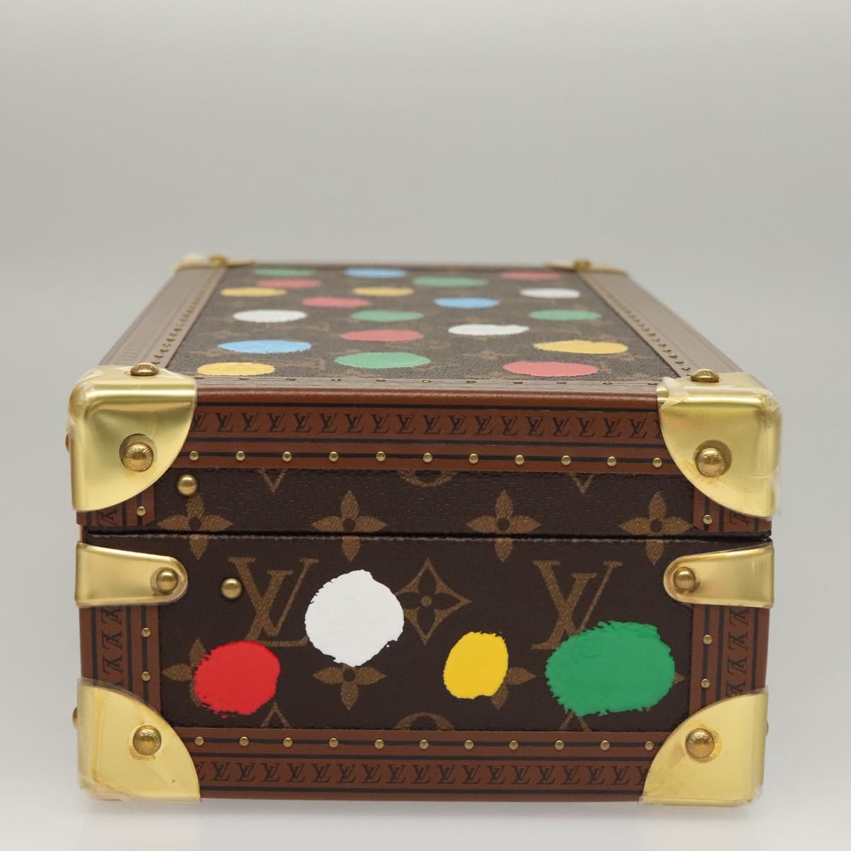 LOUIS VUITTON Painted Dots Yayoi Kusama Coffret 8 Montor M10132 LV Auth BA1049SM